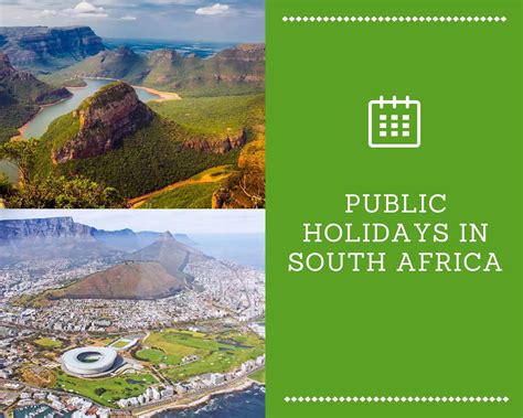 Public Holidays In South Africa In Year
