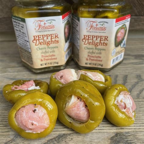 Stuffed Cherry Peppers Delights Fortunas Sausage And Online Market