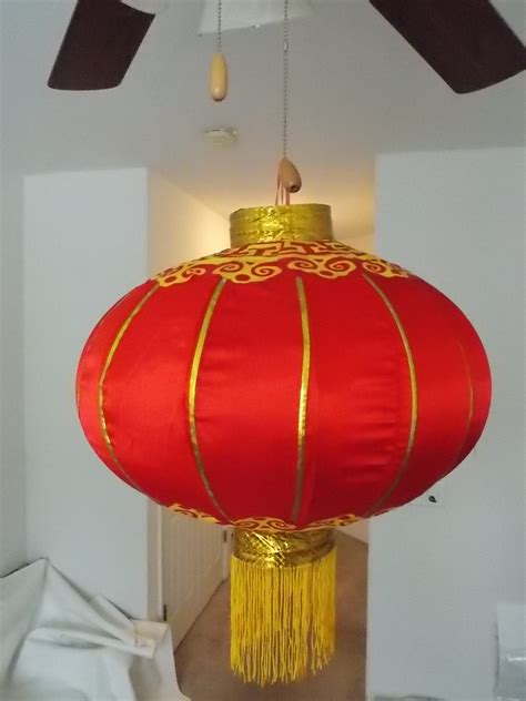 Silk Foldable Traditional Chinese Lantern Lunar New Year 157inches