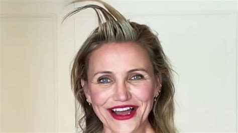 Cameron Diaz Recreates Iconic Hair Gel Scene From Theres Something