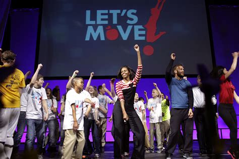 First Lady Michelle Obama Is On The Road With Lets Move