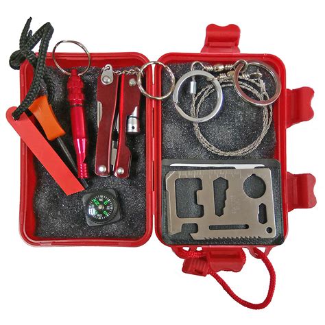 Emergency Sos Survival Tool Kit Camping Hiking Travel