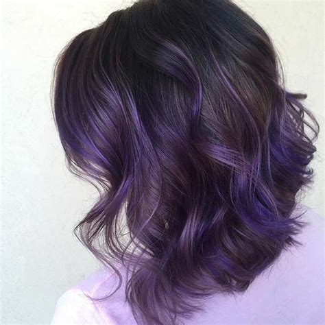 Dark Blue Purple Hair Color Fashionnfreak
