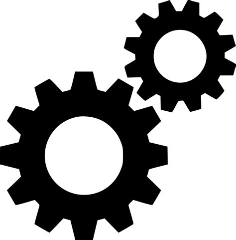 Gears Engine Mechanism Svg Png Icon Free Download 510390