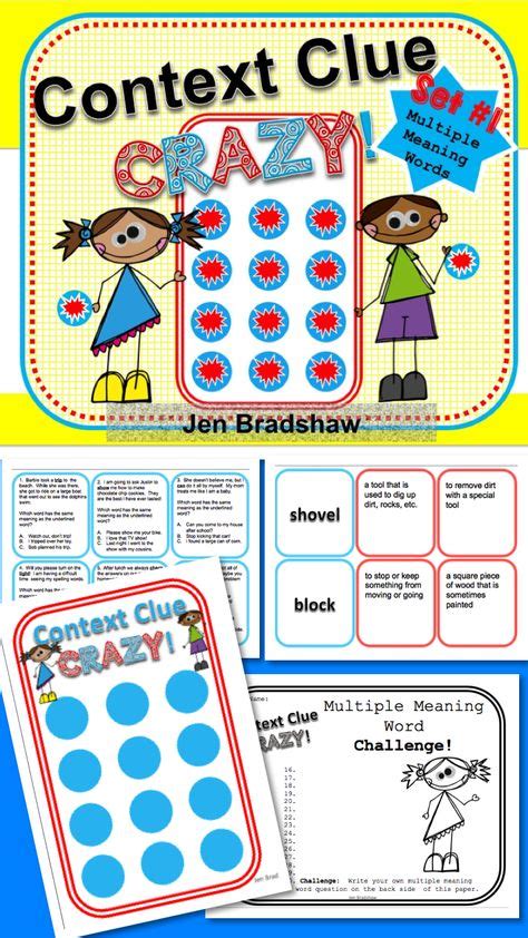 Context Clues Multiple Choice Worksheets 5th Grade