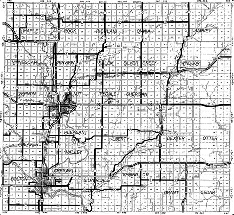 Cowley County Map Of Cemeteries