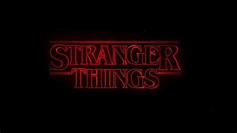 Stranger Things Logo Netflix Fondo De Pantalla Id3330