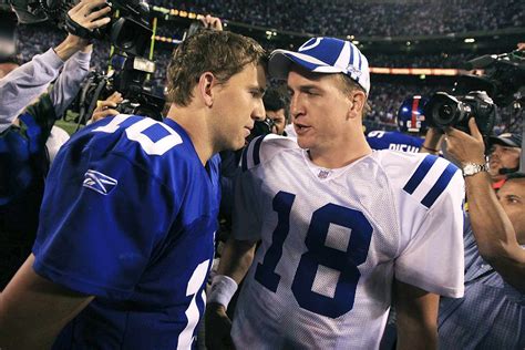 Throwback Photos Of Peyton Manning And Eli Manning