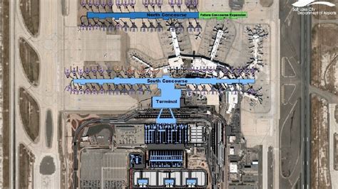 New Salt Lake Airport Map