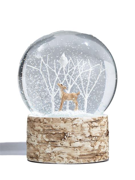 Gisela Graham Christmas Woodland Reindeer Snowglobe Ts From Handpicked