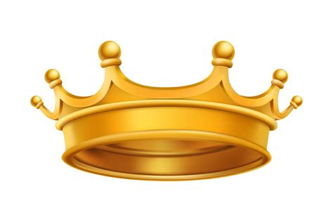 Heraldic Set Award Royal Crown Queen King Symbol Vector 350179
