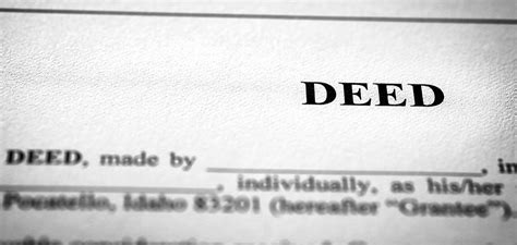 What's a Property Deed, and How's It Different Than a Title?