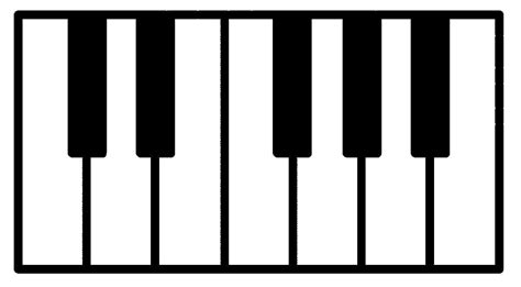 Free Piano Keys Download Free Piano Keys Png Images Free Cliparts On