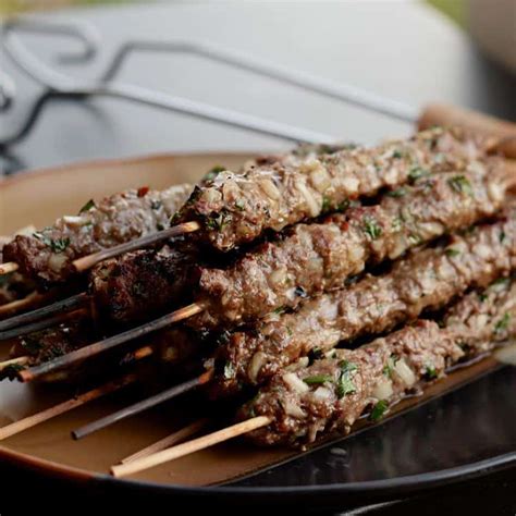 Middle Eastern Beef And Parsley Kebabs Fashionedible