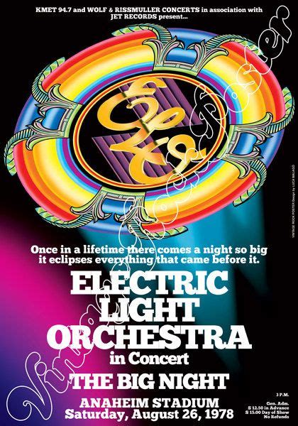 715 Electric Light Orchestra Elo Anaheim California Usa 26