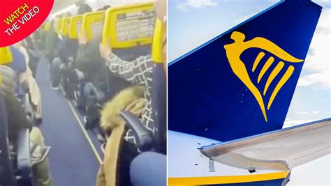 Ryanair Passengers Filmed Vomiting As Flight Hits Heavy Turbulence During Storm Dennis World