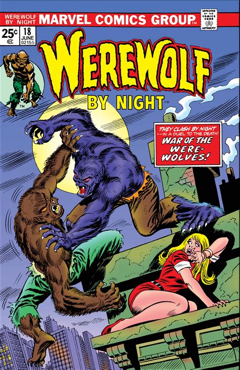 Werewolf By Night 1972 18 Comic Issues Marvel
