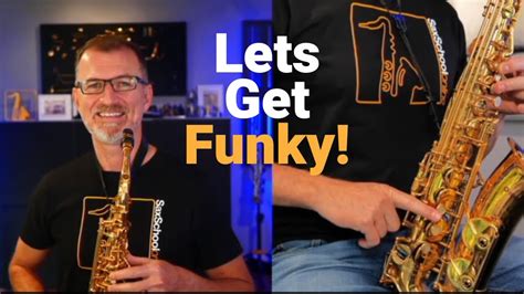 Easy Funk Saxophone Jam For Absolute Beginners Youtube