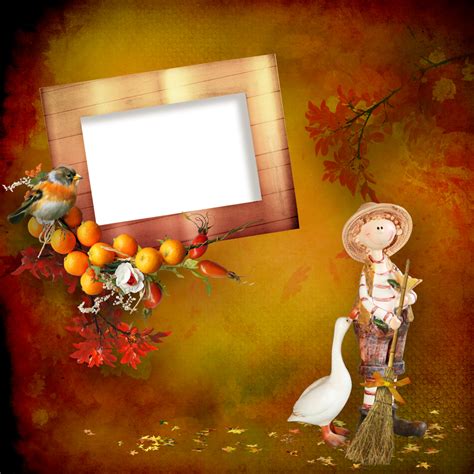 Cadre Automne Png Fall Frame Qp Marco Otoño Png