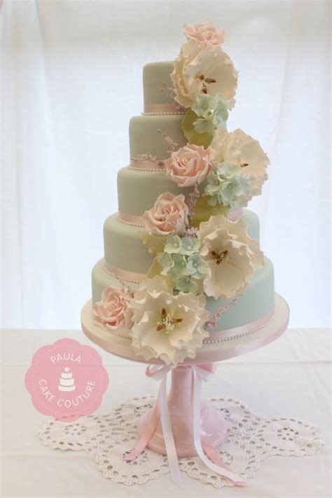 You may also be interested in. Pastel Floral Cascade - CakesDecor | Wedding cake fresh flowers, Beautiful wedding cakes, Floral ...