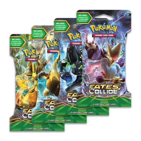 Pokémon Tcg Xy Fates Collide Sleeved Booster Pack 10 Cards Pokémon