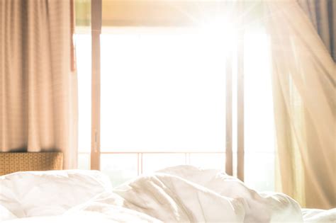 Morning Sunshine On The Bed Stock Photo Download Image Now Istock