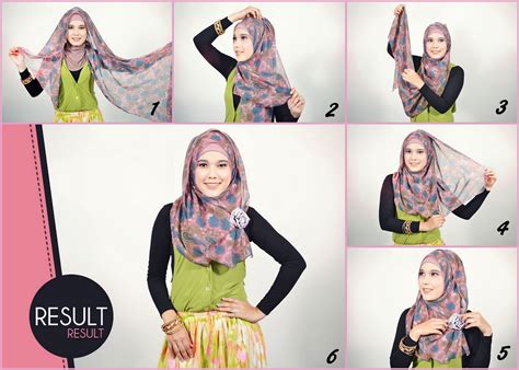 Tutorial Simple And Easy Hijab Pashmina Shiffon Hijab Tutorial Pasmina
