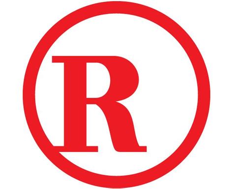 Letter R Red Circle Logo Logodix