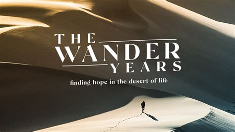 The Wander Years Church Sermon Series Ideas