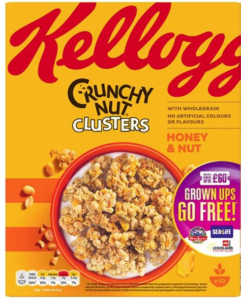 Kelloggs Crunchy Honey Nut Clusters Kellys Expat Shopping Kellys