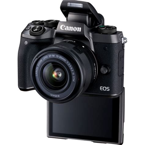 Canon Eos M5 Mirrorless Digital Camera With 15 45mm Lens Open Box
