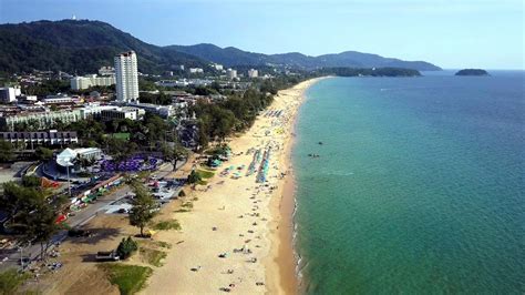 Karon Beach Phuket Thailand 4k Drone Youtube
