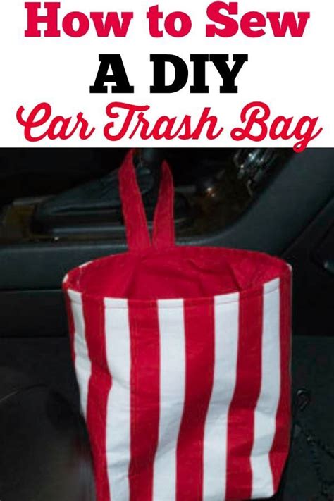 Easy Diy Car Trash Bag