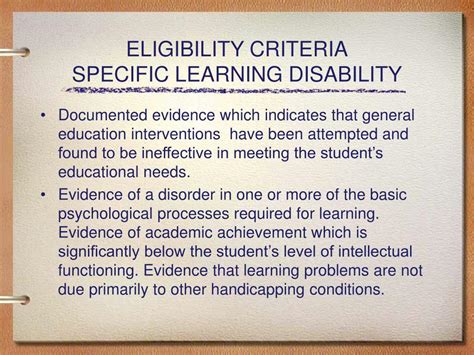 Ppt Specific Learning Disability Sld Powerpoint Presentation Free
