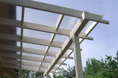 How To Build A Patio Cover With Corrugated Plastic Roof Patio Ideas