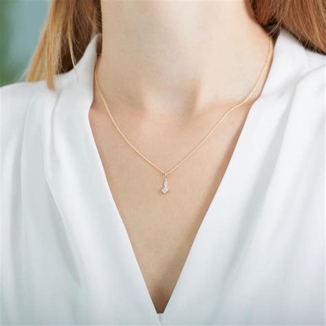 Unique Carat Gold Diamond Pendant Dp Sl