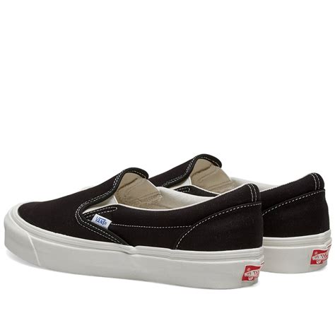 Vans Vault Og Classic Slip On Lx Black End