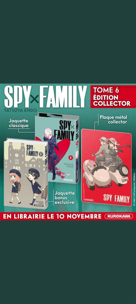 Spy X Family Tome 6 Collector Prix | AUTOMASITES