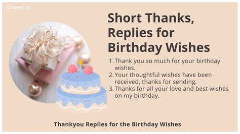 65 Thank You Replies For Birthday Wishes Trending Us