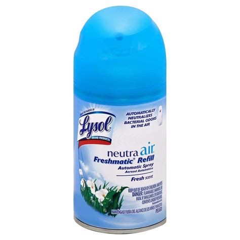 Lysol 19200798310 Neutra Air Freshmatic 6 Refills Automatic Spray