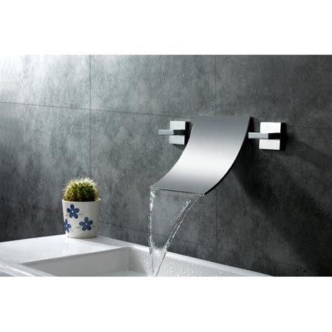 How to paint a sink: Sumerain Wall Mount Waterfall Bathroom Sink Faucet ...