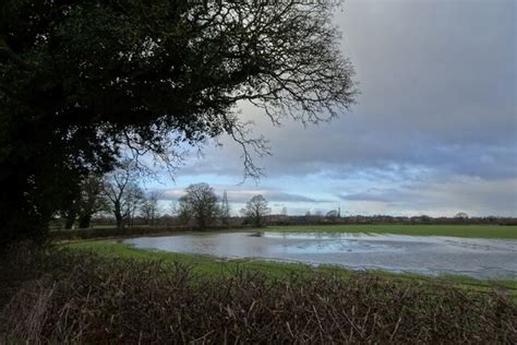 Flooded Field Beside Common Lane DS Pugh Geograph Britain And Ireland