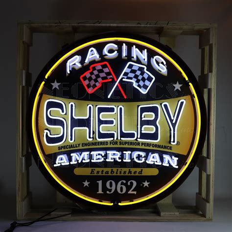 Neonetics Shelby Racing 3 Foot Neon Sign 9shlrc California Car Cover Co
