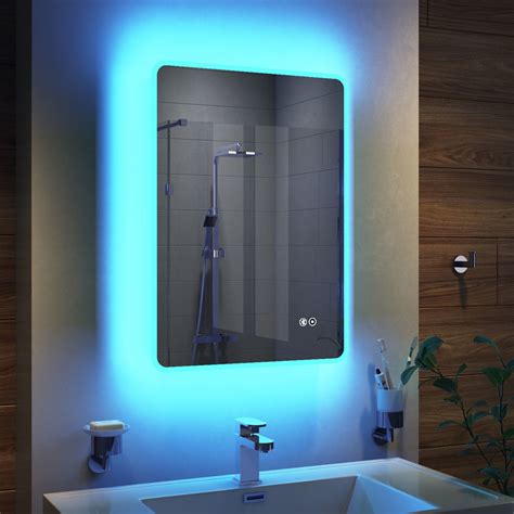 Mirror With Led Lights And Bluetooth Bluetooth Led Bathroom Mirror Brightens Up Your Day