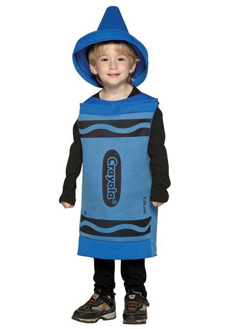Buy costumes online like the crayola crayon tank dress screamin' green tween costume from australia's leading costume shop. Toddler Blue Crayon Costume
