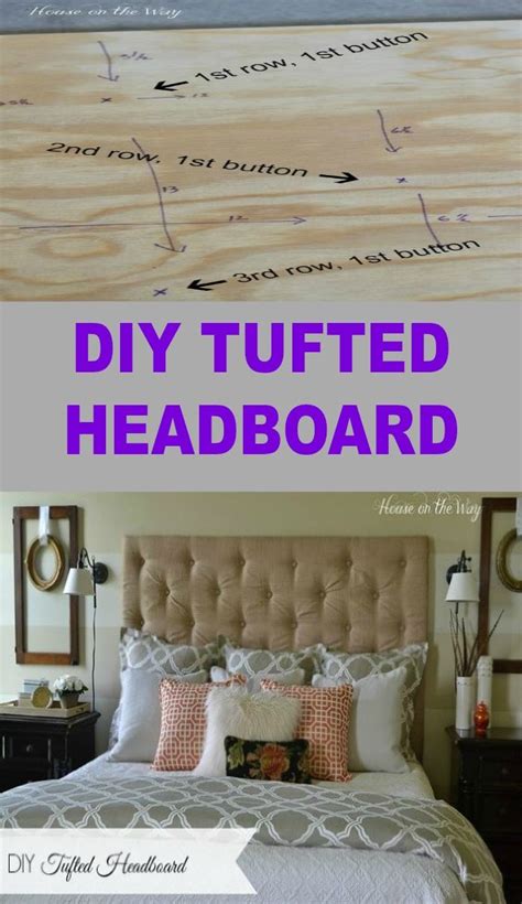 How To Make A Diy Tufted Headboard For Under 150 Diy Tufted