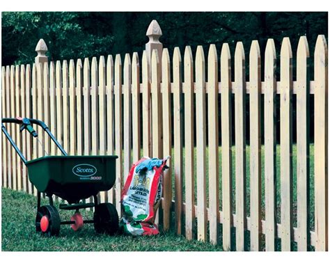 Spaced Picket Wood Fence