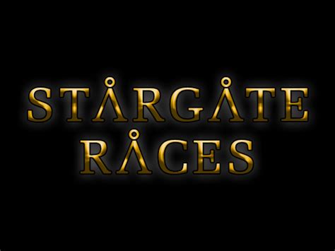 Stargate Races V100 Release News Mod Db