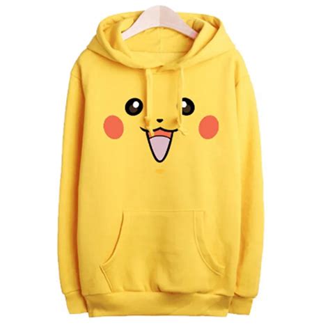 2017 Hoodie Women Sweatshirt Pikachu Hoodies Harajuku Tracksuit For