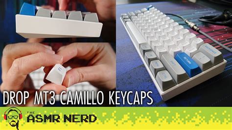 Asmr Drop Mt3 Camillo Keycap Set Soft Spoken Tapping Mechanical
